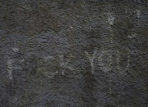 Graffiti on wall (edited)