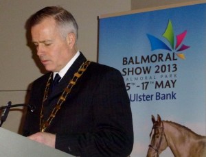 RUAS President John Bamber