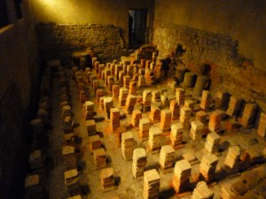 Under floor heating!