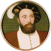 George Carew painting by Holbein