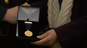 Garda Remembrance Medal (RTE picture)