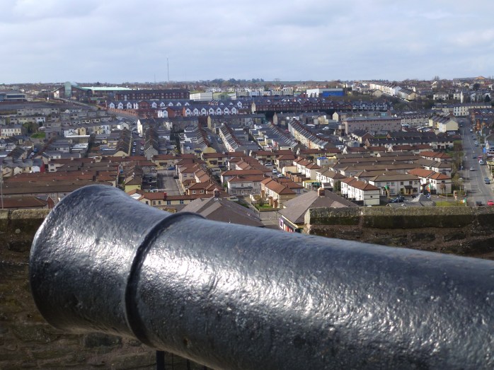Cannon from 1642 on Derry's Walls