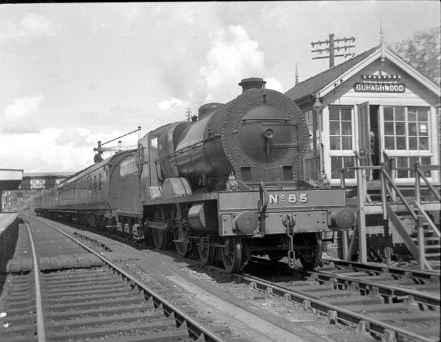 Goraghwood Station on the GNR Enterprise service: Photo Wilson Adams: Creative Commons Attribution-Share Alike 2.0 Generic license