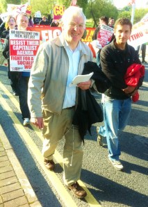 eJoe Higins TD on the march