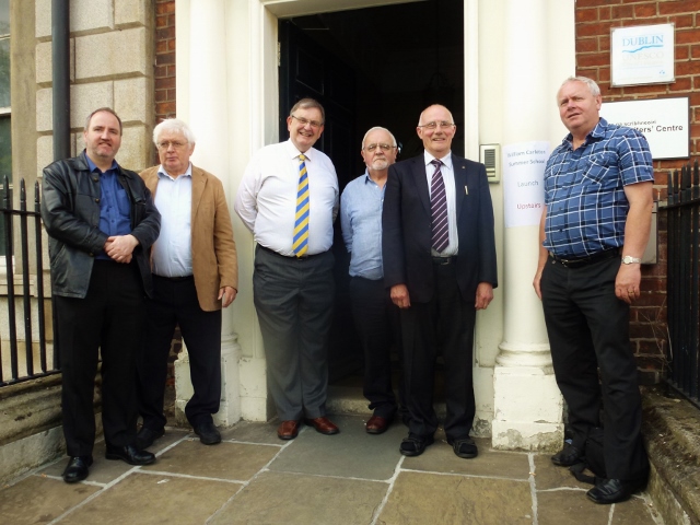 William Carleton Society committee members at Irish Writers' Centre, Dublin