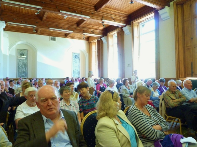 Audience at Irish Catholic conference