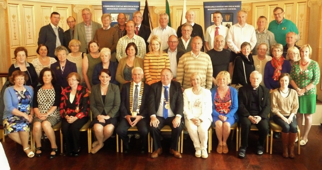 Civic reception by Monaghan County Council for Geel group