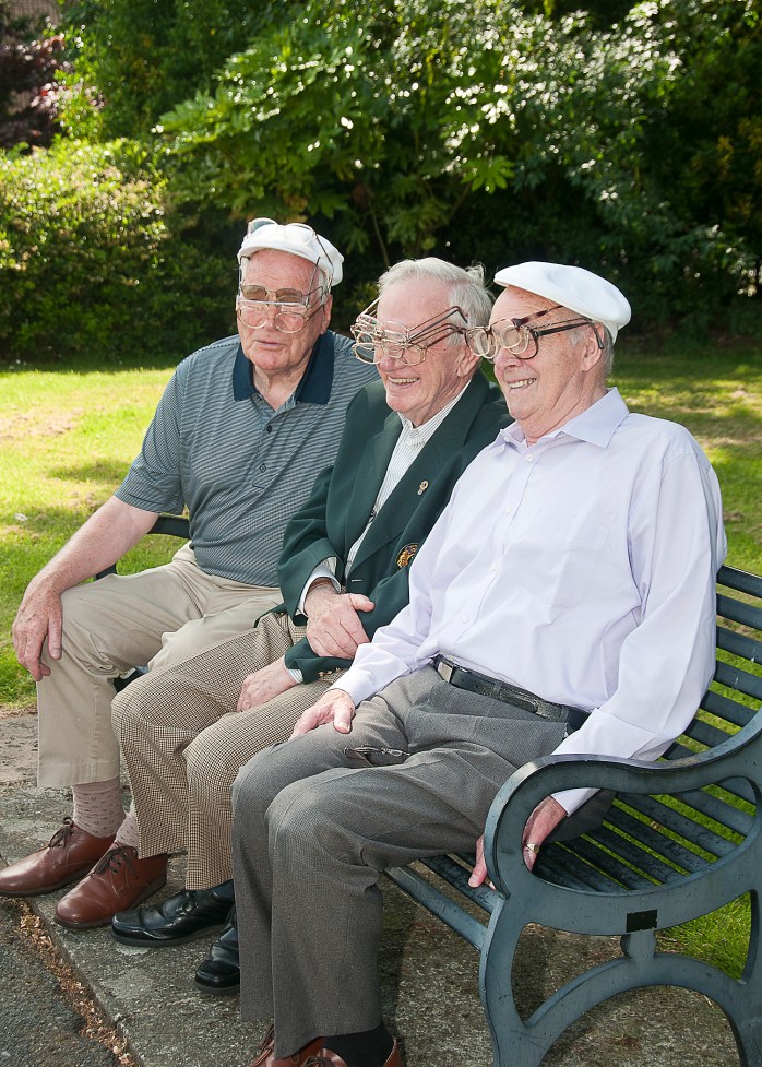 Bowlers Jack Boles & Alfy Hanson join Bobby Duke (middle) at Ormeau Park to help launch the scheme Photo: Ken Oliver