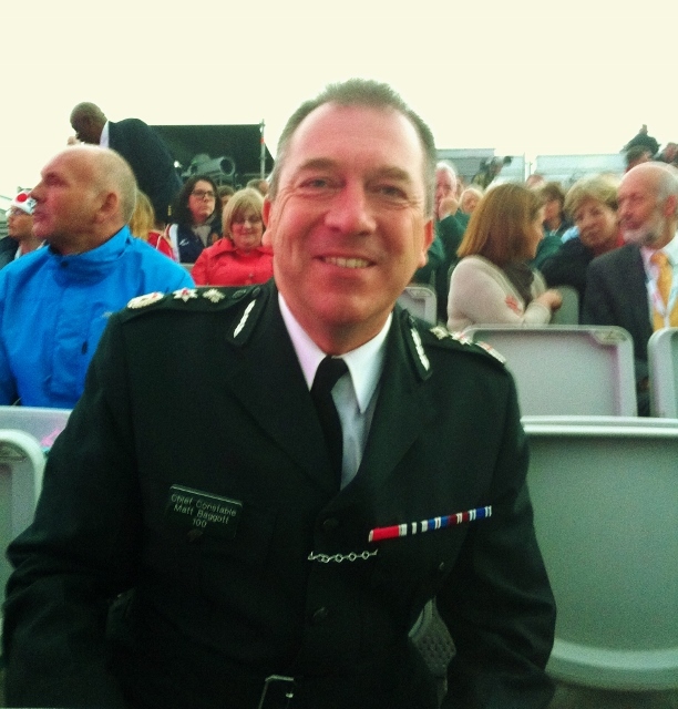 PSNI Chief Constable (and Crystal Palace fan) Matt Baggott