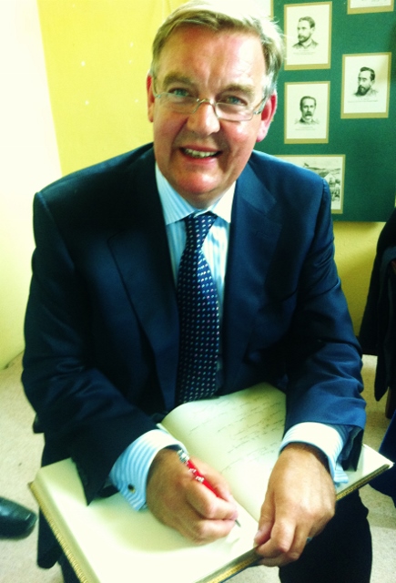 In the Chair: Bryan Dobson, RTÉ News Photo: © Michael Fisher