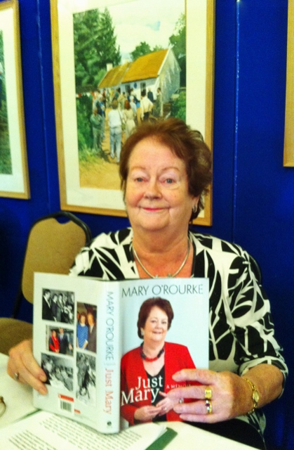 Mary O'Rourke at the William Carleton summer school, Clogher Photo: © Michael Fisher