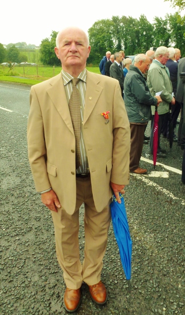 Cllr Paddy McGowan MBE, former fireman