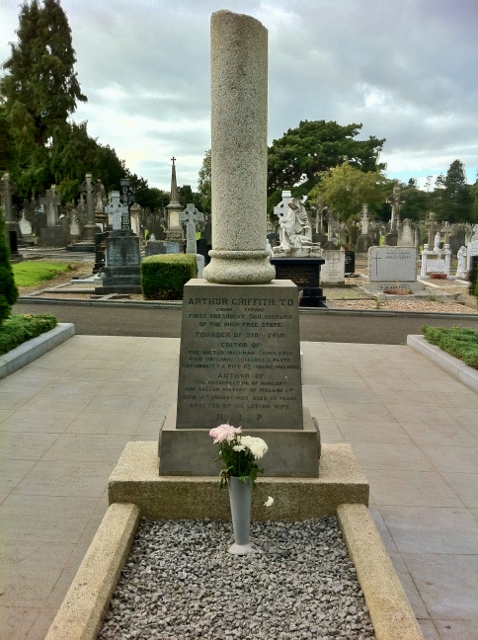 Grave of Arthur Griffith TD Photo: © Michael Fisher