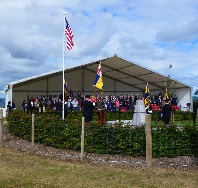 Ceremony at Lisnabreeny Photo: © Michael Fisher