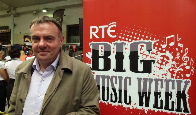 RTÉ Director General Noel Curran at Connolly Station