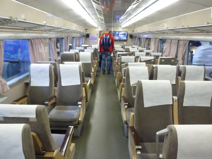 Interior Japanese Bullet Train at NRM York Photo: © Michael Fisher