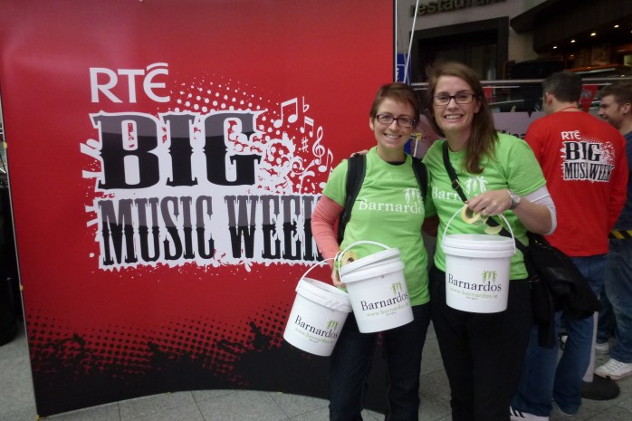 Collecting for Barnardos during the Big Music Week Photo: © Michael Fisher