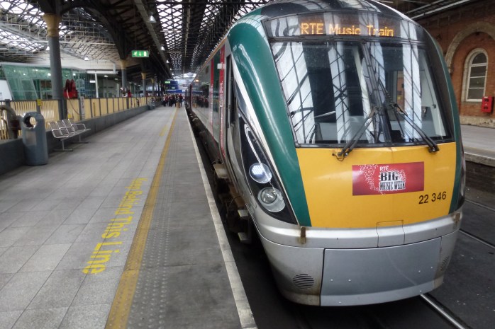 RTÉ Music Train with Iarnród Éireann Photo: © Michael Fisher