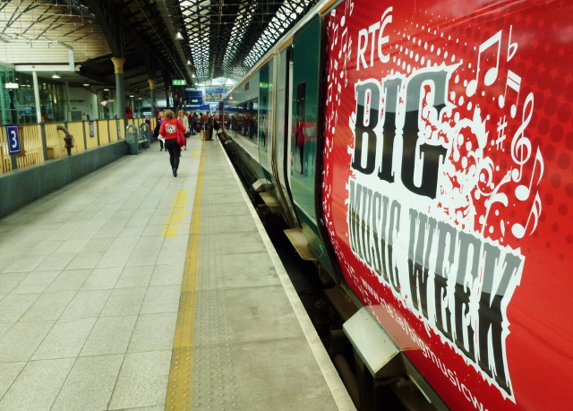 RTÉ Music Train at Connolly Station Photo: © Michael Fisher