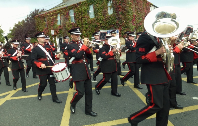 Army No.1 Band in Newbridge Photo: © Michael Fisher