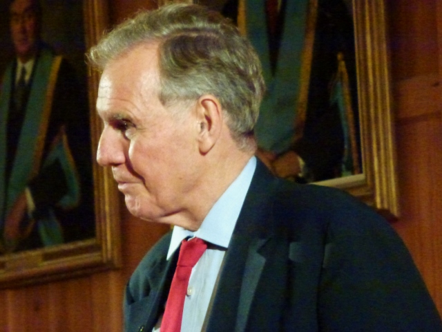 Jonathan Aitken at the Belfast Festival  Photo: © Michael Fisher
