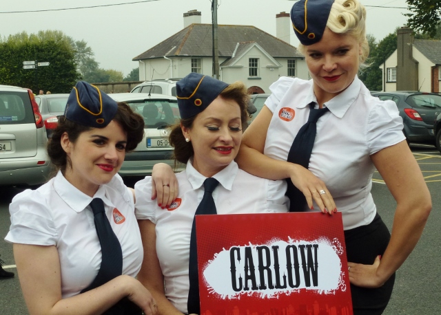 The Bugle Babes in Carlow  Photo: © Michael Fisher
