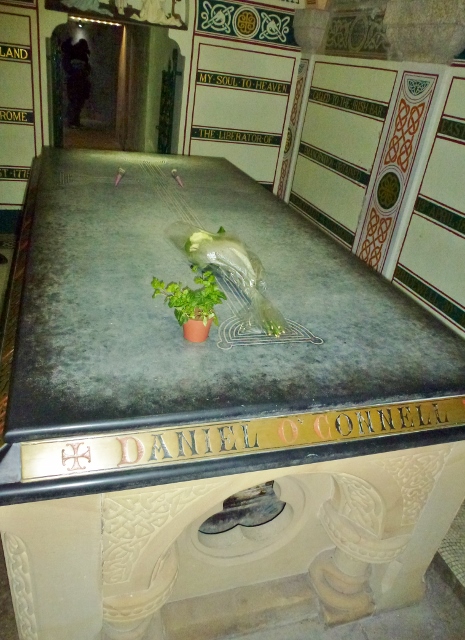 Sarcophagus of Daniel O'Connell at Glasnevin Cemetery  Photo: © Michael Fisher