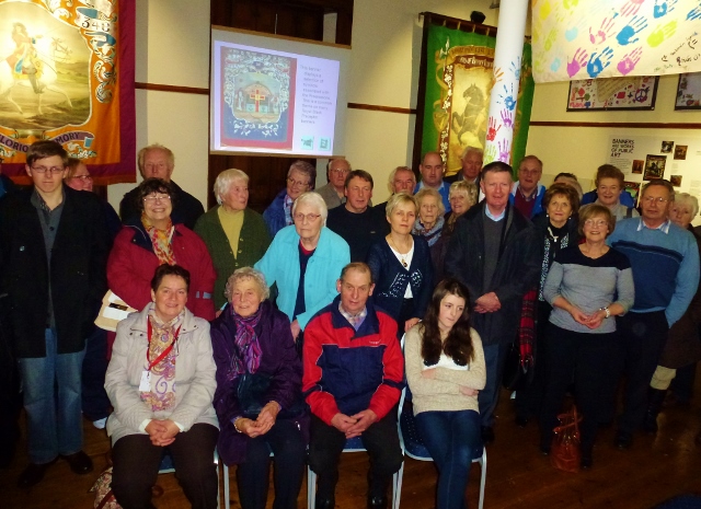 Members of the group at Cavan County Museum  Photo: © Michael Fisher