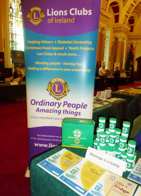 Belfast Lions Club Message in a Bottle  Photo: © Michael Fisher