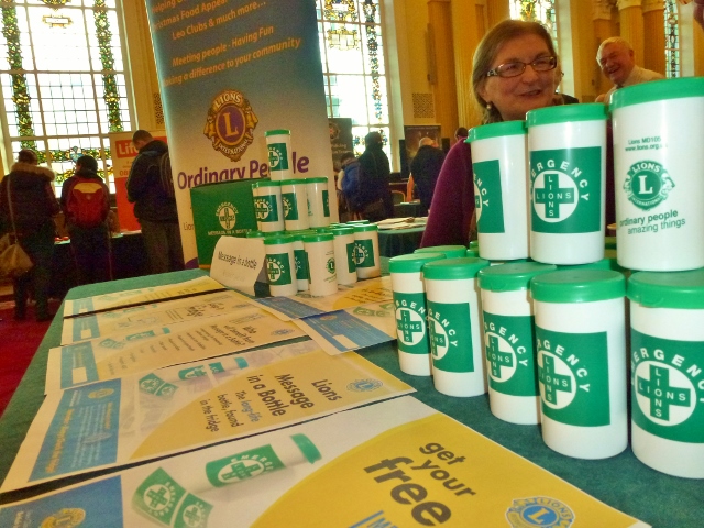 Belfast Lions Club Message in a Bottle  Photo: © Michael Fisher