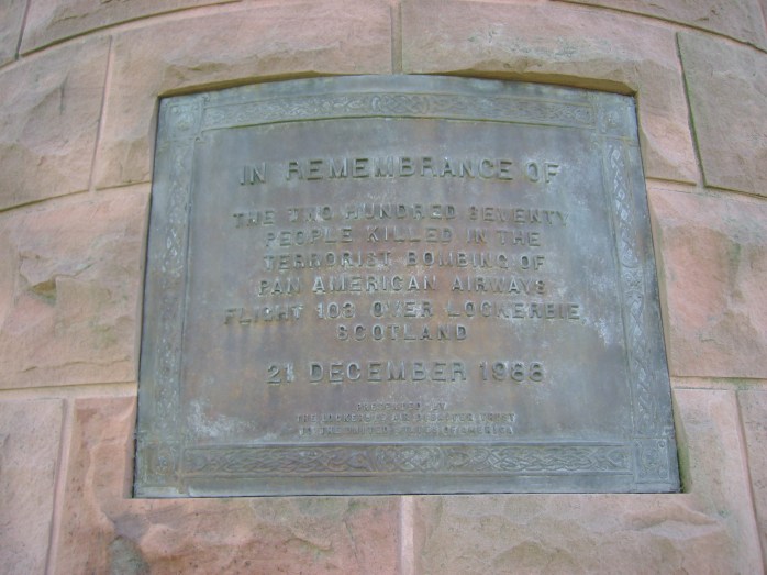 Plaque on Memorial Cairn, Arlington Cemetery  Photo: © Michael Fisher