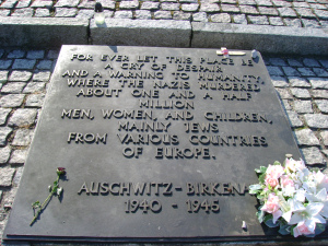 Auschwitz memorial  Photo: © Michael Fisher
