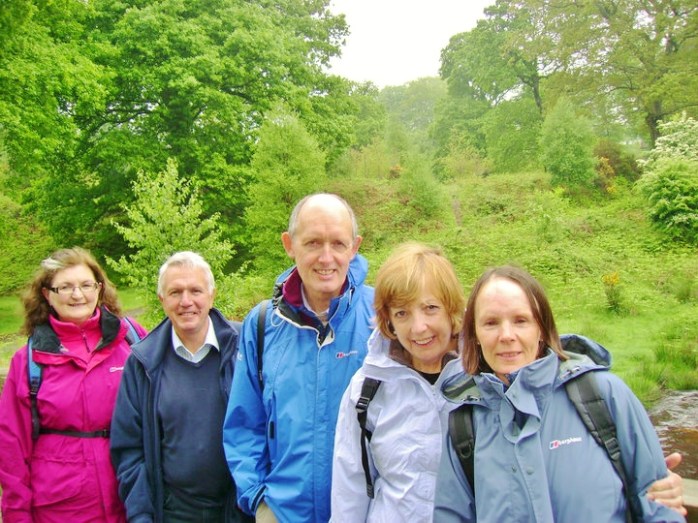 Howard & Marie (middle) at Powerscourt May 2010 Photo: © Michael Fisher