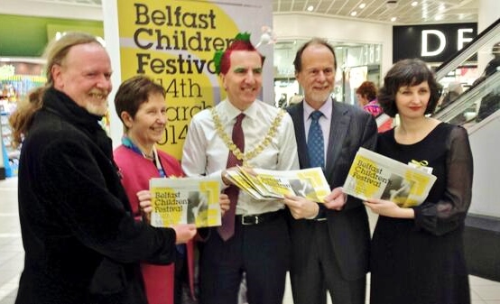 Launch of Belfast Children's Festival  Photo: Arts Council via twitter