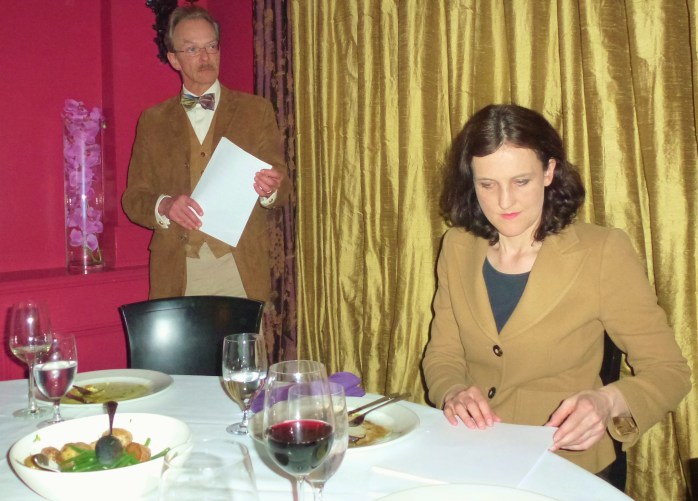 AEJ Chair Martin Alioth and Secretary of State Theresa Villiers MP  Photo: © Michael Fisher