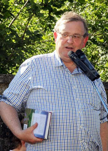 Michael Fisher speaking at the William Carleton Summer School, Emyvale, August 2013