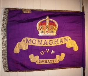 UVF Flag 2nd Bn Co.Monaghan: Monaghan Co.Museum Photo:  © Michael Fisher