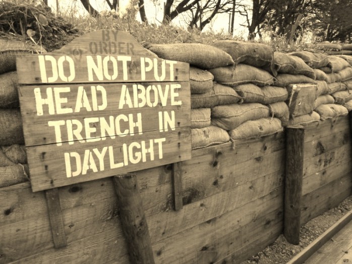 Trench display Cavan County Museum, Ballyjamesduff Photo: © Michael Fisher