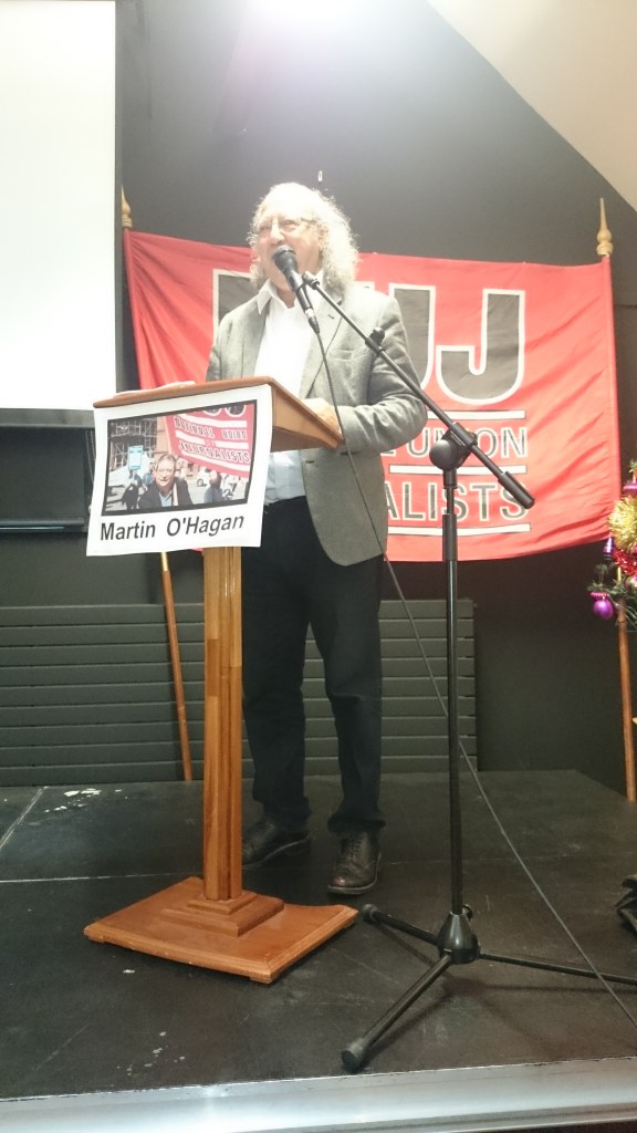 IFJ President Jim Boumelha Photo: © Michael Fisher 