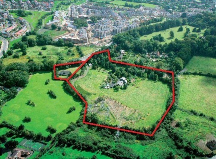 Fernhill Gardens site Photo: Colliers/daft.ie