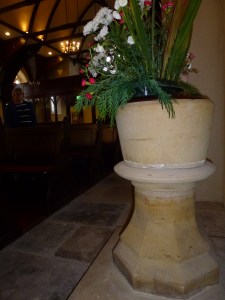 Baptismal Font, St Margaret's Church of Ireland church, Clabby, Co. Fermanagh Photo:  © Michael Fisher 