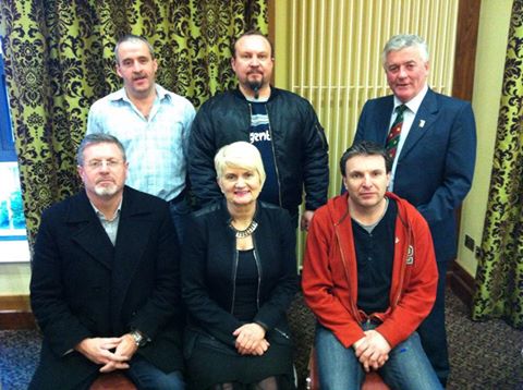 Marian Harkin MEP meets SIPTU and Bose workers in Carrickmacross Photo: SIPTU
