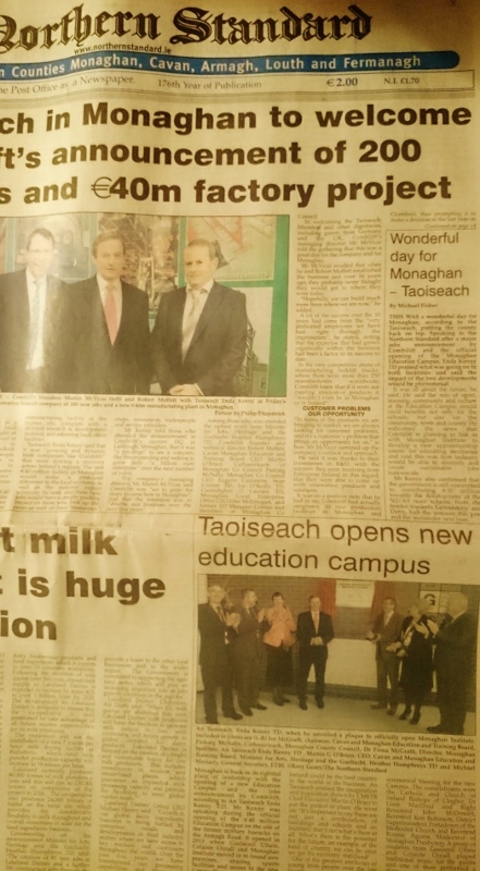 Northern Standard Thursday 12th February p.1