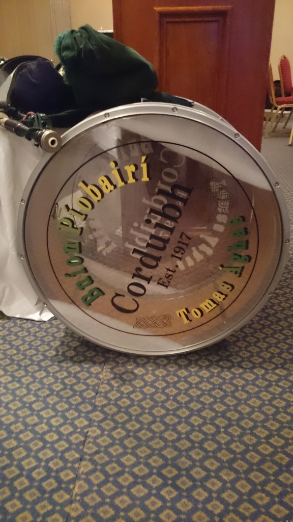 Corduff Pipe Band Big Drum Photo: © Michael Fisher
