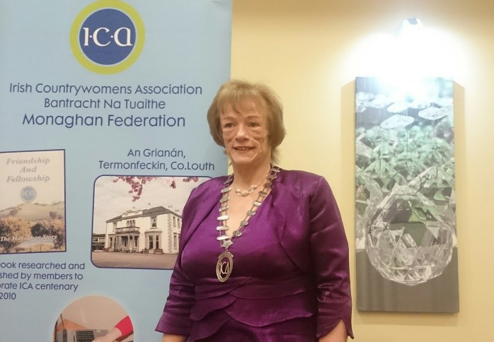 Patricia Cavanagh, outgoing ICA Monaghan Federation President Photo: © Michael Fisher