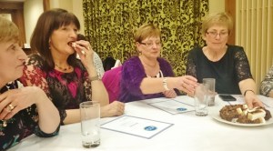 ICA Ballinode Guild members sample the birthday cake Photo: © Michael Fisher