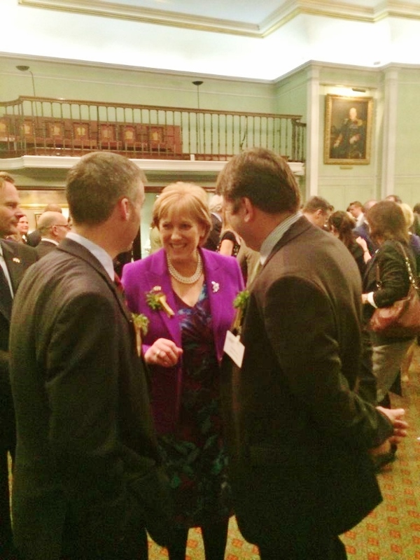 Arts Minister Heather Humphreys TD at Enterprise Ireland reception in London  Photo: @HHumphreysFG