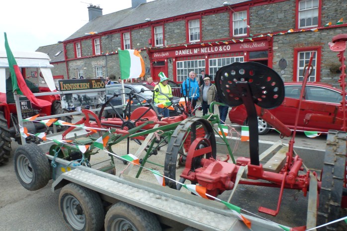 Plenty of vintage displays at Inniskeen St Patrick's Parade  Photo:  © Michael Fisher