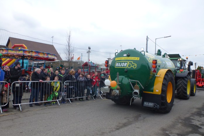 Slurry Spreader: part of Inniskeen's St Patrick's Parade Photo: © Michael Fisher