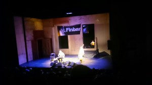 Finbar Furey at the Lyric Theatre Belfast Photo:  © Michael Fisher
